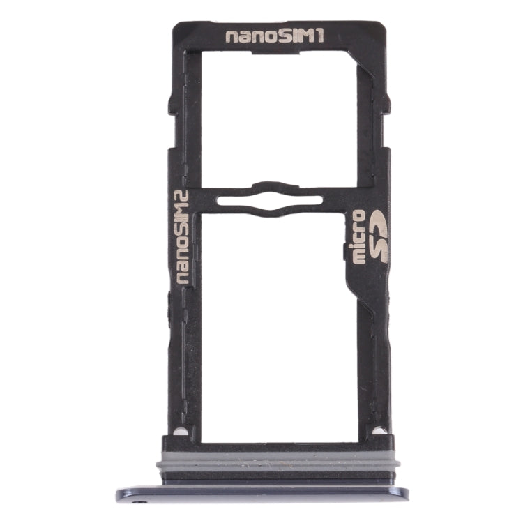 Plateau pour carte Nano SIM + plateau pour carte Nano SIM / plateau pour carte Micro SD pour LG G8S ThinQ LMG810, LM-G810, LMG810EAW