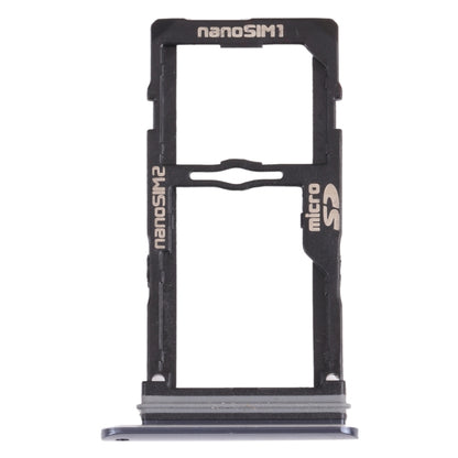 Plateau pour carte Nano SIM + plateau pour carte Nano SIM / plateau pour carte Micro SD pour LG G8S ThinQ LMG810, LM-G810, LMG810EAW