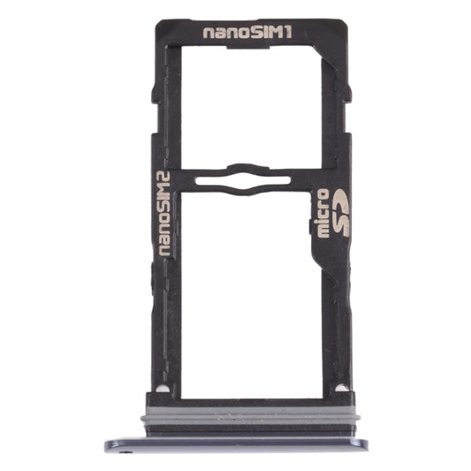 Plateau pour carte Nano SIM + plateau pour carte Nano SIM / plateau pour carte Micro SD pour LG G8S ThinQ LMG810, LM-G810, LMG810EAW