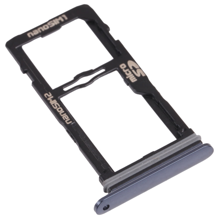 Plateau pour carte Nano SIM + plateau pour carte Nano SIM / plateau pour carte Micro SD pour LG G8S ThinQ LMG810, LM-G810, LMG810EAW