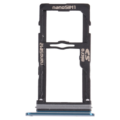 Plateau pour carte Nano SIM + plateau pour carte Nano SIM / plateau pour carte Micro SD pour LG G8S ThinQ LMG810, LM-G810, LMG810EAW
