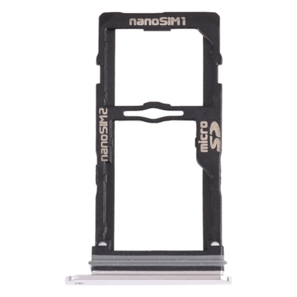 Plateau pour carte Nano SIM + plateau pour carte Nano SIM / plateau pour carte Micro SD pour LG G8S ThinQ LMG810, LM-G810, LMG810EAW