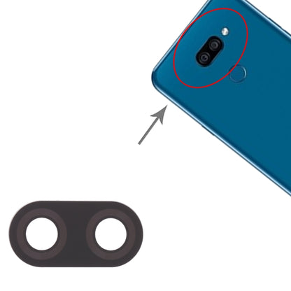 Objectif de caméra arrière 10 pièces pour LG K40S LMX430HM, LM-X430