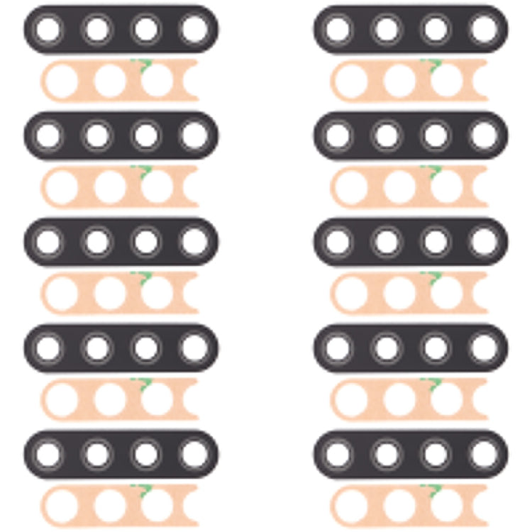 Objectif de caméra arrière 10 PCS pour LG K51 / Q51 LM-Q510N K500MM