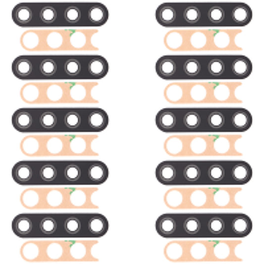 Objectif de caméra arrière 10 PCS pour LG K51 / Q51 LM-Q510N K500MM
