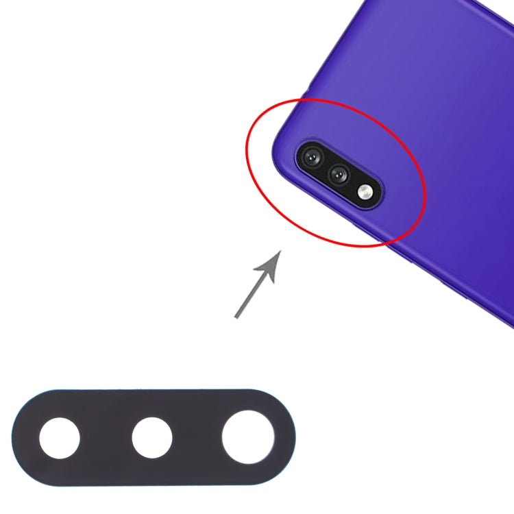 Objectif de caméra arrière 10 pièces pour LG K22 LMK200Z, LMK200E, LMK200B, LM-K200