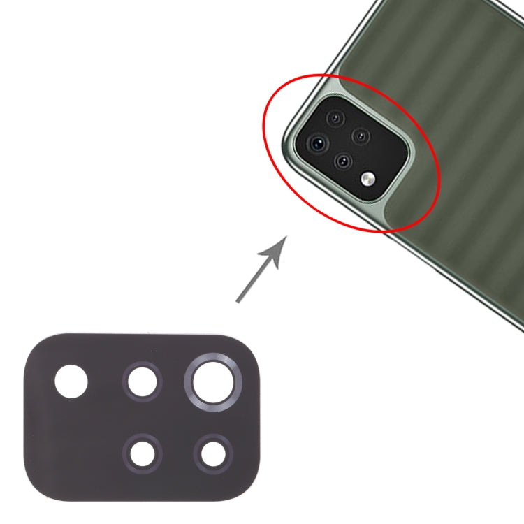 Objectif de caméra arrière 10 pièces, pour LG K42 / K52 (brésil) LMK420 LMK420H LMK420E LMK420Y