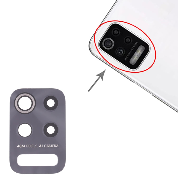 Objectif de caméra arrière 10 PCS pour LG Q52 / K62