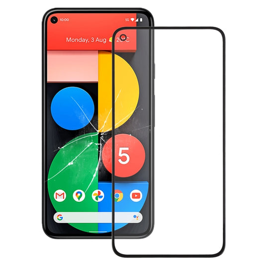 Lentille extérieure en verre de l'écran avant pour Google Pixel 5