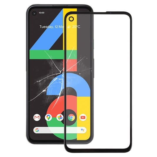 Lentille extérieure en verre de l'écran avant pour Google Pixel 4a 4G