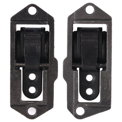 1 paire d'arbre de connecteur de béquille de charnière pour Microsoft Surface Pro 5 / Pro 6 / Pro 7