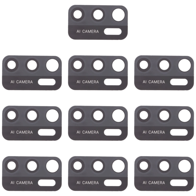 Objectif de caméra arrière 10 PCS pour ZTE Blade A7s 2020