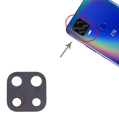 Objectif de caméra arrière 10 PCS pour ZTE Blade V2020 Vita