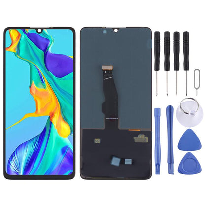 Écran LCD matériel OLED et assemblage complet de numériseur pour Huawei P30