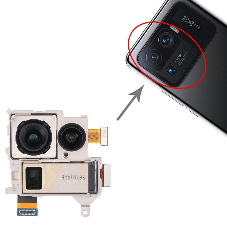 Caméra arrière pour Xiaomi Mi 11 Ultra, For Xiaomi Mi 11 Ultra