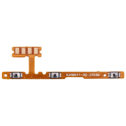 Câble flexible pour bouton d'alimentation et bouton de volume pour Xiaomi Redmi Note 11 5G