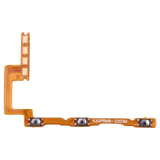Pour OPPO Realme 8 4G / Realme 8 Pro Bouton d'alimentation et bouton de volume Câble flexible, For Realme 8 4G / Realme 8 Pro