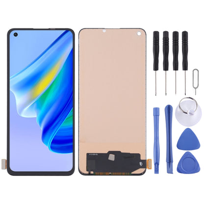 Écran LCD en matériau TFT et ensemble complet de numériseur (ne prenant pas en charge l'identification par empreinte digitale) pour OPPO A95 4G / F19s