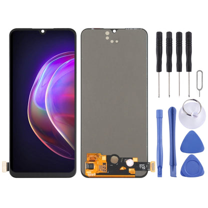 Écran LCD et numériseur d'origine AMOLED, assemblage complet pour Vivo V21 4G V2066, V2108