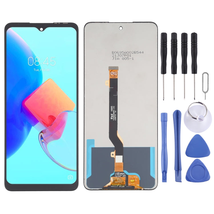 Ensemble complet d'écran LCD et numériseur pour Tecno Spark 8P/Spark 8T KG6p KG7H