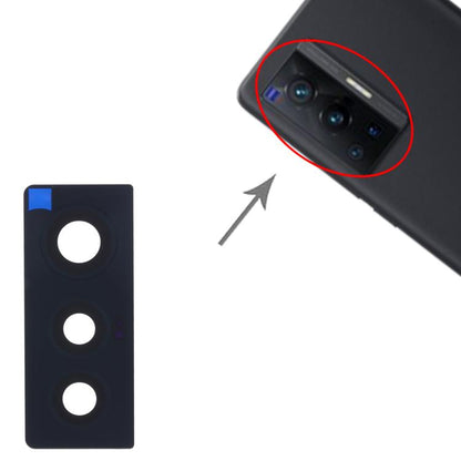 Objectif de caméra arrière pour Vivo X70 V2133A V2104, 10 pièces