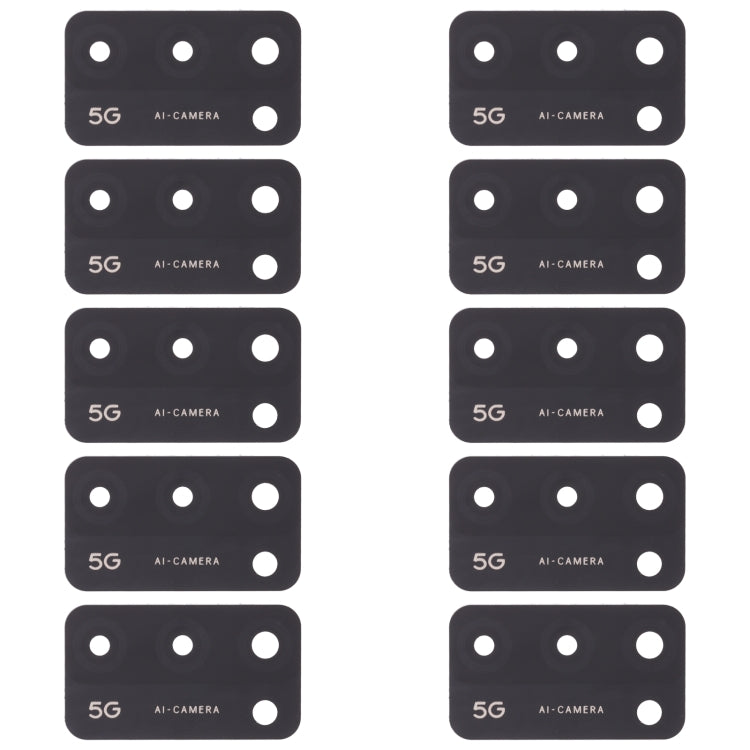 Objectif de caméra arrière pour OPPO A55 5G PEMM00, PEMM20, PEMT00, PEMT20, 10 pièces