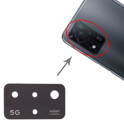 Objectif de caméra arrière pour OPPO A93s 5G PFGM00, 10 pièces