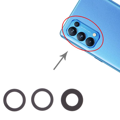 Objectif de caméra arrière pour OPPO Reno5 Pro 5G / Reno6 Pro 5G, 10 pièces