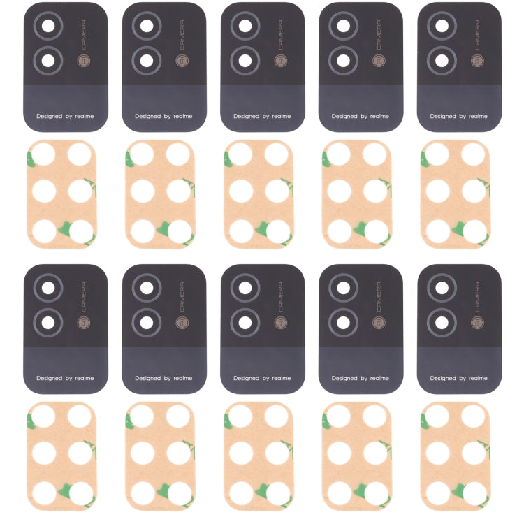 Objectif de caméra arrière pour OPPO Realme Narzo 50i RMX3235, 10 pièces, For OPPO Realme Narzo 50i, For OPPO Realme Narzo 50i(Green)