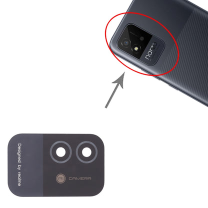 Objectif de caméra arrière pour OPPO Realme Narzo 50i RMX3235, 10 pièces, For OPPO Realme Narzo 50i, For OPPO Realme Narzo 50i(Green)
