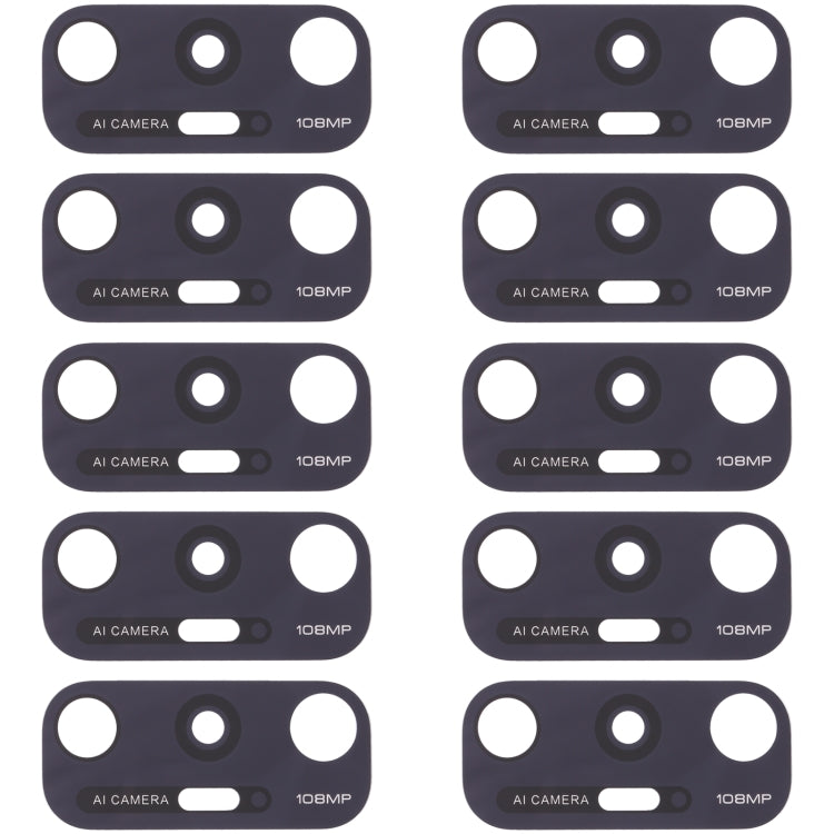 Objectif de caméra arrière 10 PCS pour Xiaomi Mi 10s M2102J2SC