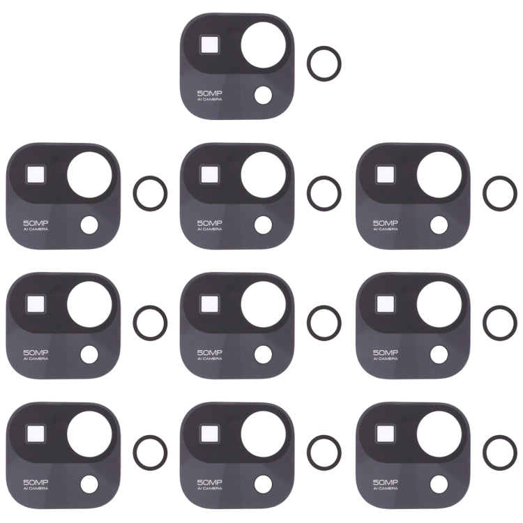 Objectif de caméra arrière 10 PCS pour Xiaomi Mi 11 Pro M2102K1AC