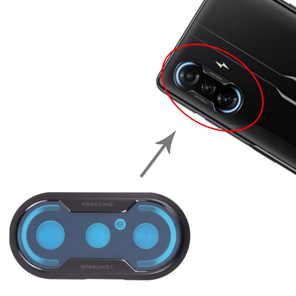 Cadre d'objectif de caméra arrière pour Xiaomi Redmi K40 Gaming / Poco F3 GT M2012K10C, M2104K10AC