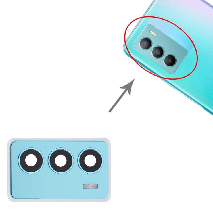 Cadre d'objectif de caméra arrière pour Vivo T1