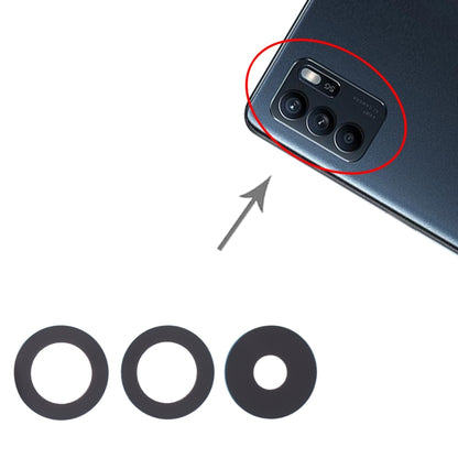 Objectif de caméra arrière pour OPPO Reno6 4G / Reno6 5G / Reno6 Z, 10 pièces