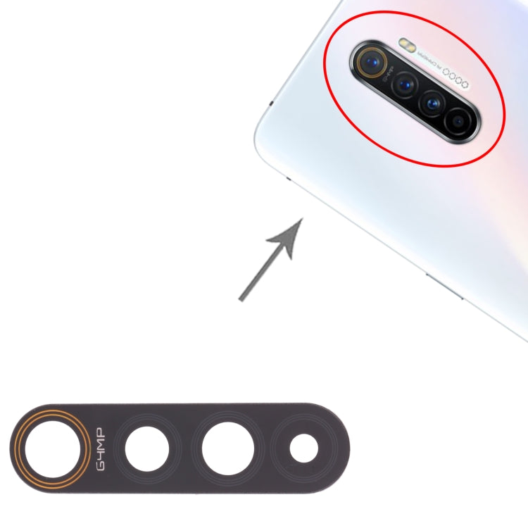 Objectif de caméra arrière pour OPPO Realme X2 Pro, 10 pièces, For OPPO Realme X2 Pro