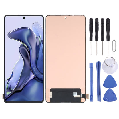 Écran LCD d'origine en matériau OLED et assemblage complet de numériseur pour Xiaomi Mi 11T / 11T Pro