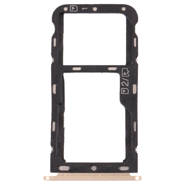 Tiroir Carte SIM + Tiroir Carte Micro SD pour ZTE Blade V9
