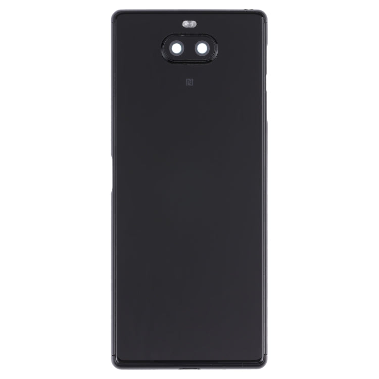 Couvercle arrière de la batterie pour Sony Xperia 8, avec cadre central et couvercle d'objectif d'appareil photo