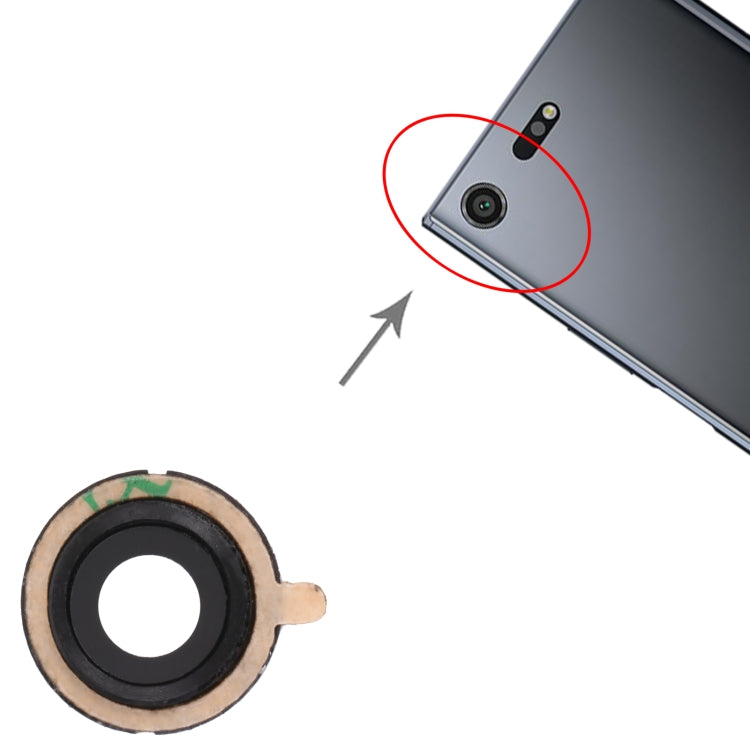 Cache objectif d'appareil photo pour Sony Xperia XZ Premium