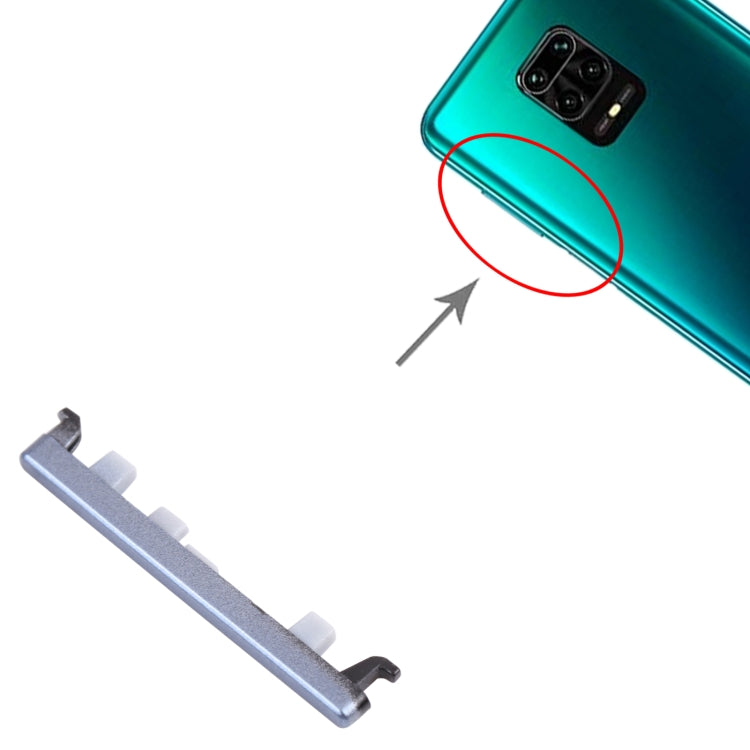 Bouton de contrôle du volume pour Xiaomi Redmi Note 9S / Redmi Note 9 Pro Max / Redmi Note 9 Pro (Inde)