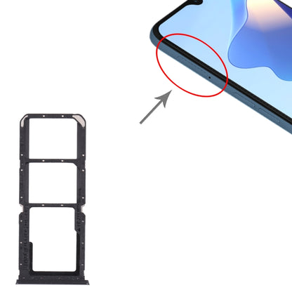 Pour OPPO A16 / A16S CPH2269 CPH2271 Plateau de carte SIM + Plateau de carte SIM + Plateau de carte Micro SD