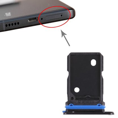Pour vivo X70 Pro V2134A V2105 plateau de carte SIM + plateau de carte SIM