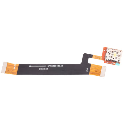 Prise de support de carte SIM avec câble flexible pour Motorola Edge