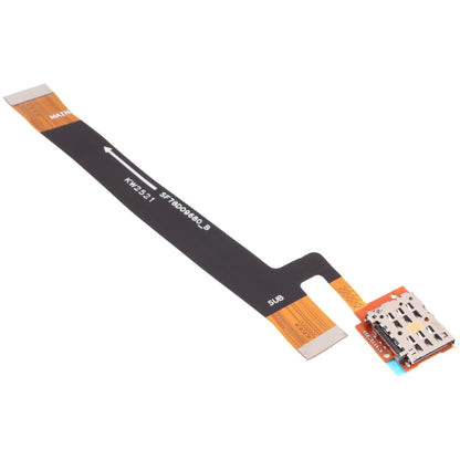 Prise de support de carte SIM avec câble flexible pour Motorola Edge