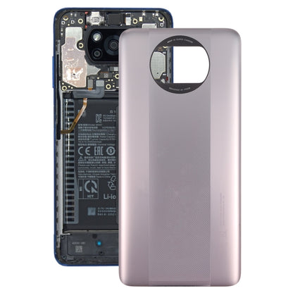 Cache arrière de batterie d'origine pour Xiaomi Poco X3 Pro M2102J20SG