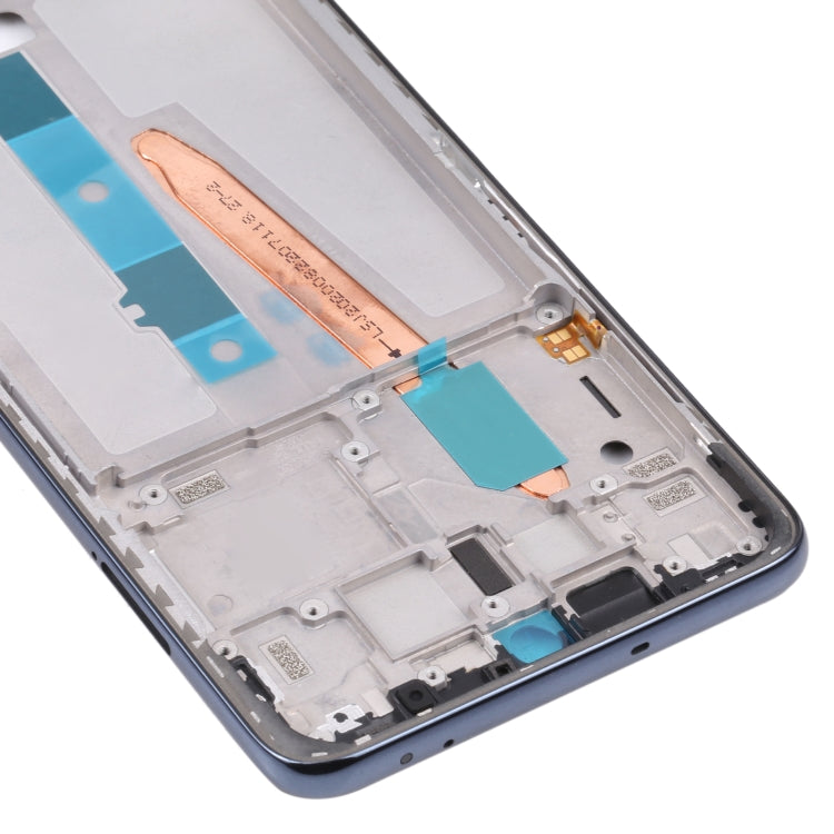 Plaque de lunette de cadre central d'origine pour Xiaomi Poco X3 Pro