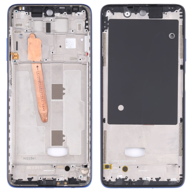 Plaque de lunette de cadre central d'origine pour Xiaomi Poco X3 Pro