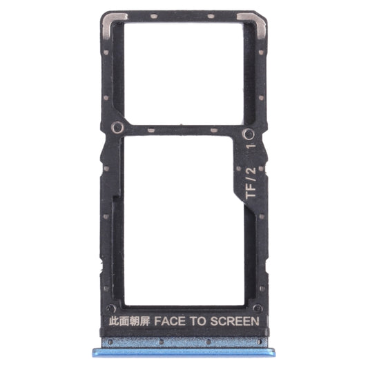 Tiroir Carte SIM + Tiroir Carte SIM / Tiroir Carte Micro SD pour Xiaomi Redmi Note 11 (Chine) 21091116AC / Redmi Note 11T 5G / Poco M4 Pro 5G 21091116AG, MZB0BGVIN