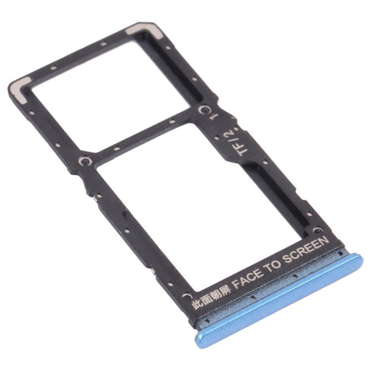 Tiroir Carte SIM + Tiroir Carte SIM / Tiroir Carte Micro SD pour Xiaomi Redmi Note 11 (Chine) 21091116AC / Redmi Note 11T 5G / Poco M4 Pro 5G 21091116AG, MZB0BGVIN